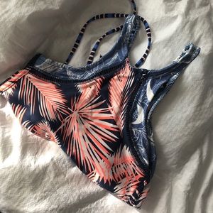 Maaji reversible halter bikini top